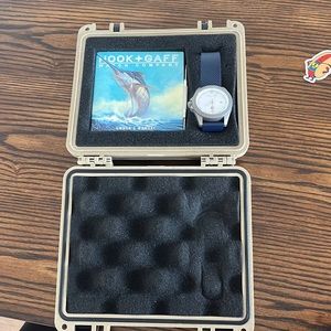 Hook and Gaff brand new navy blue watch
